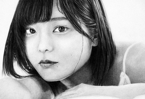 デッサン 「平手 友梨奈」 高校1年生